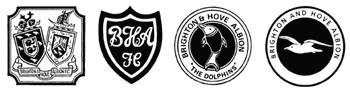 Previous Brighton & Hove Albion FC Crests