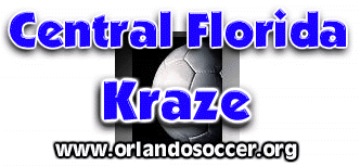 Current Central Florida Kraze SC Crest & Logo