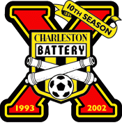 Special 10th Anniversary Charleston Battery SC Badge & Logo