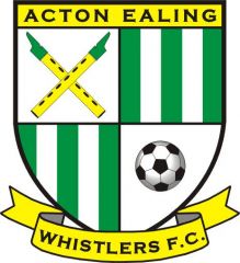Current Acton Ealing Whistlers Football Club Crest & Badge